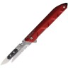 Cuchillo Cuchillo plegable Extrema Ratio Ferrum Rescue Linerlock Red