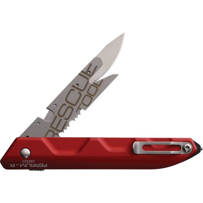 Taschenmesser Extrema Ratio Ferrum Rescue Linerlock Red Taschenmesser Extrema Ratio Ferrum Rescue Linerlock Red