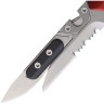 Taschenmesser Extrema Ratio Ferrum Rescue Linerlock Red