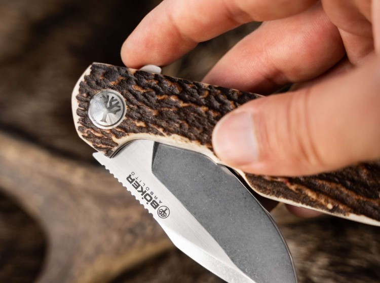 Taschenmesser Böker Arbolito | Heroína Stag Taschenmesser Böker Arbolito | Heroína Stag