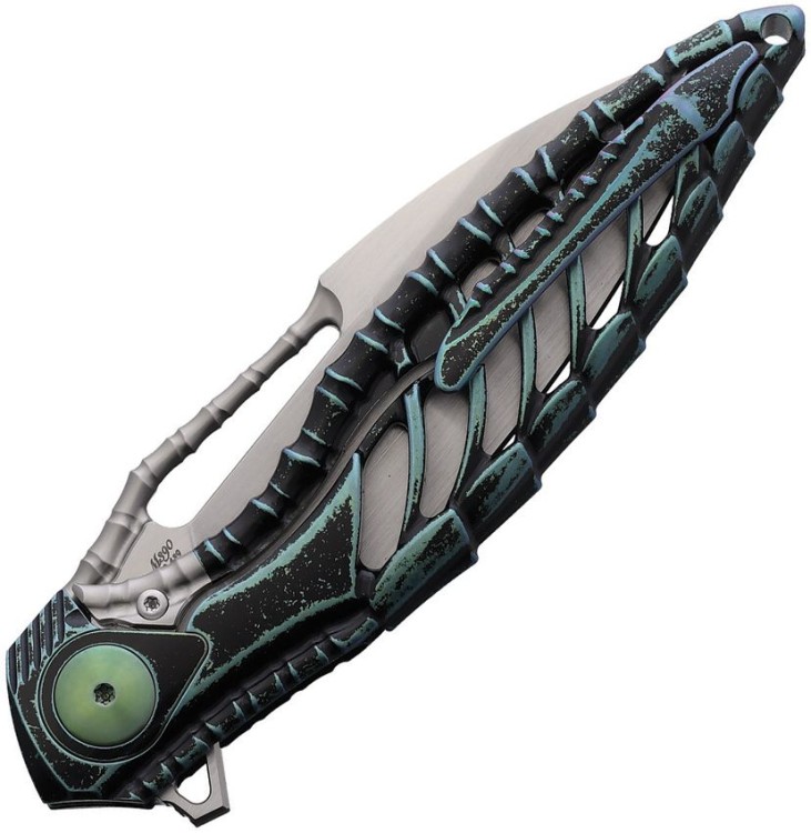 Складной нож Rike Knife Thor 6 | Green Titanium | M390