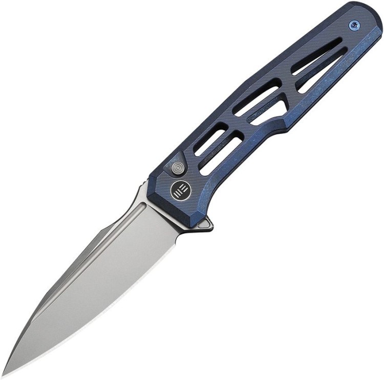 We Knife Dressytak | M390 | Titanium Blue