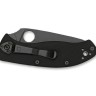 Spyderco Tenacious Black  folding knife, C122GBBKP