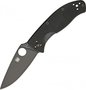 Складной нож Spyderco Tenacious Black  folding knife  C122GBBKP