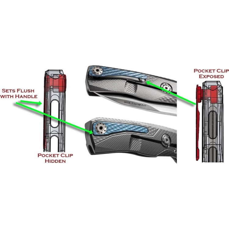 Lionsteel ROK Damascus folding knife | Gold ROKDDGL