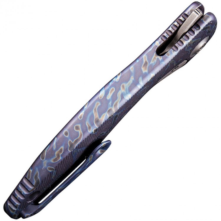 We Knife Synergy2 Tanto folding  flamed 912D We Knife Synergy2 Tanto folding  flamed 912D