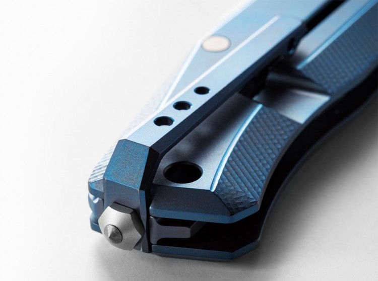 Blue alpine loop. Lionsteel myto. blue titanium.