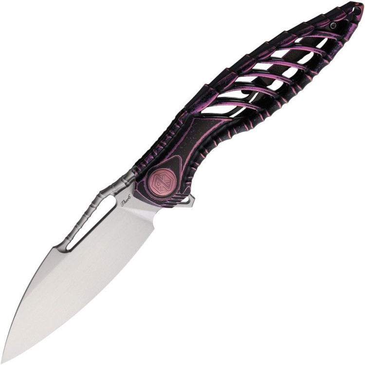 Складной нож Rike Knife Thor 6 | Purple Titanium | M390
