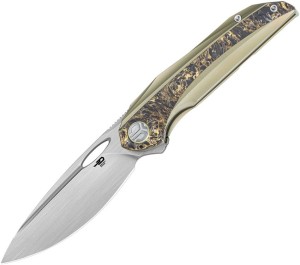 Складной нож BESTECH SENU BT2601C | Titanium | S90V Blade 