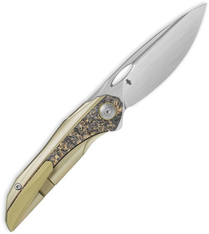 Складной нож BESTECH SENU BT2601C | Titanium | S90V Blade 