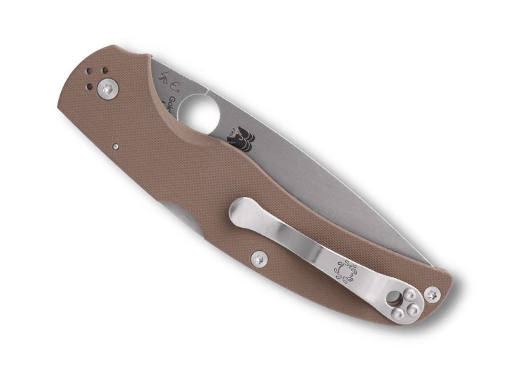 Taschenmesser Spyderco Native Chief | 15V | Brown G10 | Sprint Run
