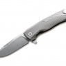 Складной нож Lionsteel ROK Titanium folding knife grey ROKG