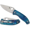 Cuchillo Cuchillo plegable | Navajas Spyderco Tenacious | Titanium R.I.L. Disarray Finish | D2