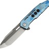 We Knife Gunwale Terrain | 390 | Blue Terrain titanium | Limited