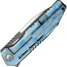 We Knife Gunwale Terrain | 390 | Blue Terrain titanium | Limited