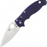 Складной нож Spyderco Manix 2 CPM S110V Dark Blue G-10 C101GPDBL2