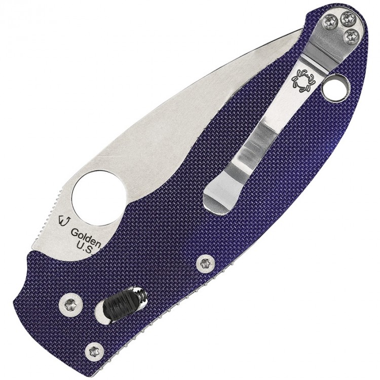 Taschenmesser Spyderco Manix 2 CPM S110V | Dark Blue G-10 C101GPDBL2 Taschenmesser Spyderco Manix 2 CPM S110V | Dark Blue G-10 C101GPDBL2