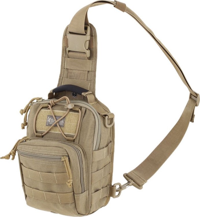 Umhängetasche Maxpedition Remora Gearslinger Khaki