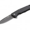 Складной нож Lionsteel TRE Carbon Fiber folding knife Raindrop Damascus TREDRFC