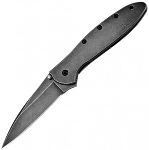 Складной нож Kershaw Leek folding knife BlackWash 1660BLKW