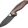 Cuchillo CIVIVI Anthropos Damascus Linerlock folding knife Copper CVC903DS-4