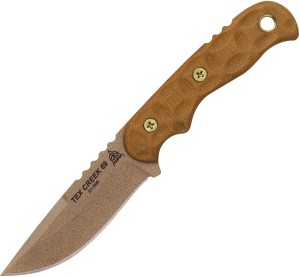 TOPS Tex Creek 69 Tan survival knife TEX69