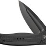 Складной нож CIVIVI Incindie Button Lock Black | G10