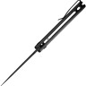 Складной нож CIVIVI Incindie Button Lock Black | G10