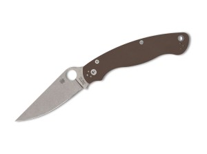 Складной нож Spyderco Military 2 | Brown G10 | CPM-15V | Sprint Run