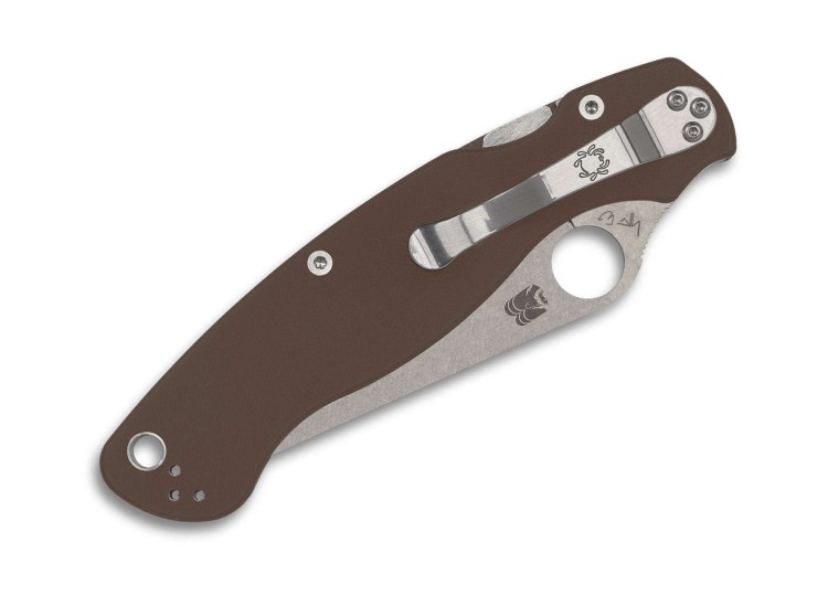 Складной нож Spyderco Military 2 | Brown G10 | CPM-15V | Sprint Run