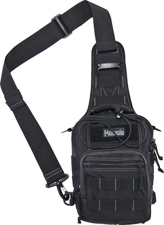 Cuchillo Bolso de hombro Maxpedition Remora Gearslinger Black