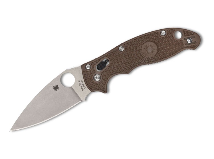 Taschenmesser Spyderco Manix 2 Lightweight | Brown FRCP | CPM 15V
