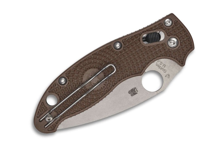 Spyderco Manix 2 Lightweight | Brown FRCP | CPM 15V