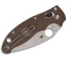 Taschenmesser Spyderco Manix 2 Lightweight | Brown FRCP | CPM 15V