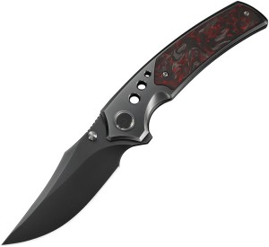 We Knife Skynix | Red CF | M390 | Titanium