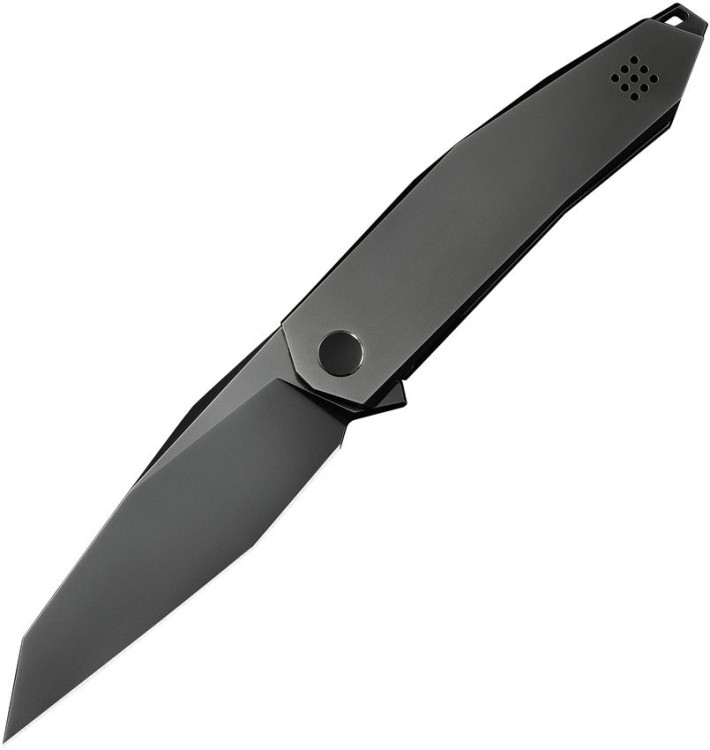 Складной нож We Knife Tally | M390 | Gray polished titanium