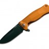 Складной нож Lionsteel SR-11 Aluminum Chemical Black оранжевый SR11AOB