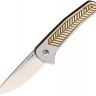 Складной нож Alliance Designs Scout Framelock gold