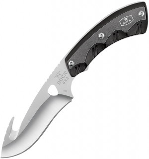 Buck Open Season Skinner Guthook hunting knife black 536BKG