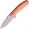 Cuchillo Kizer Cutlery Gemini Linerlock Brown Micarta folding knife