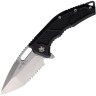 Heretic Knives Medusa Framelock SW Black folding knife