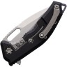 Heretic Knives Medusa Framelock SW Black folding knife