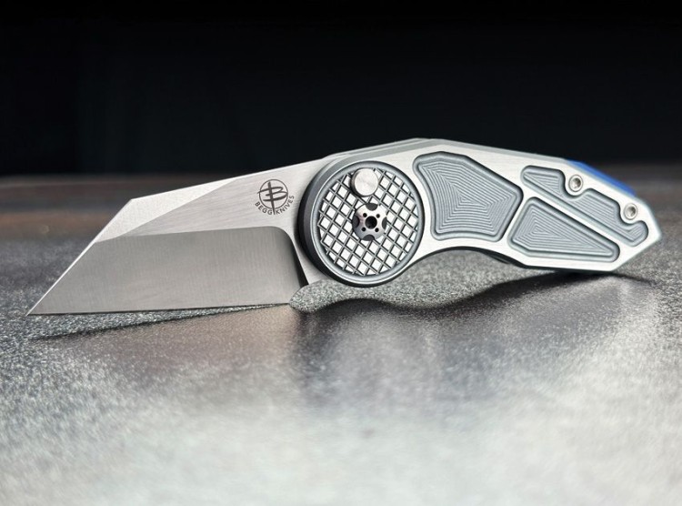 Taschenmesser Begg Knives Micro Burst Button Lock, Gray Taschenmesser Begg Knives Micro Burst Button Lock, Gray