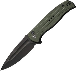 Cuchillo plegable | Navajas CIVIVI Incindie Button Lock OD | G10