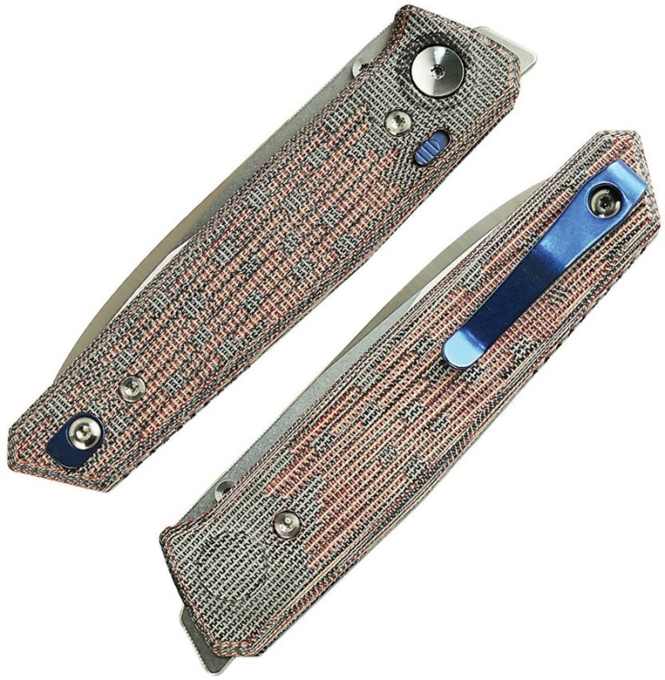 Складной нож Reate Knives PL-6 | Red Micarta Складной нож Reate Knives PL-6 | Red Micarta
