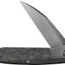 WE Knife Brr15 M390 | Gray Titanium Shredded CF Polished Gray
