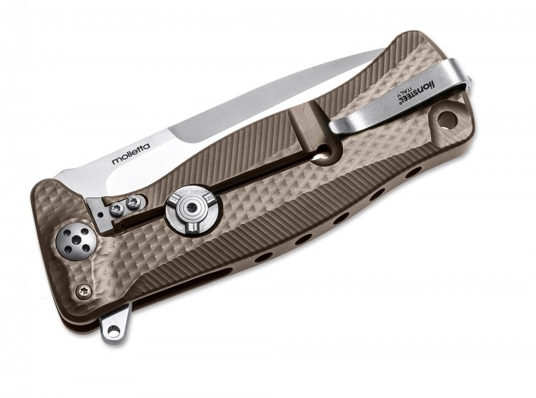 Lionsteel SR-11 Titanium folding knife bronze SR11B Lionsteel SR-11 Titanium folding knife bronze SR11B