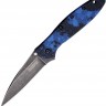 Kershaw Leek A/O Digital Blue BW folding knife 1660DBLU