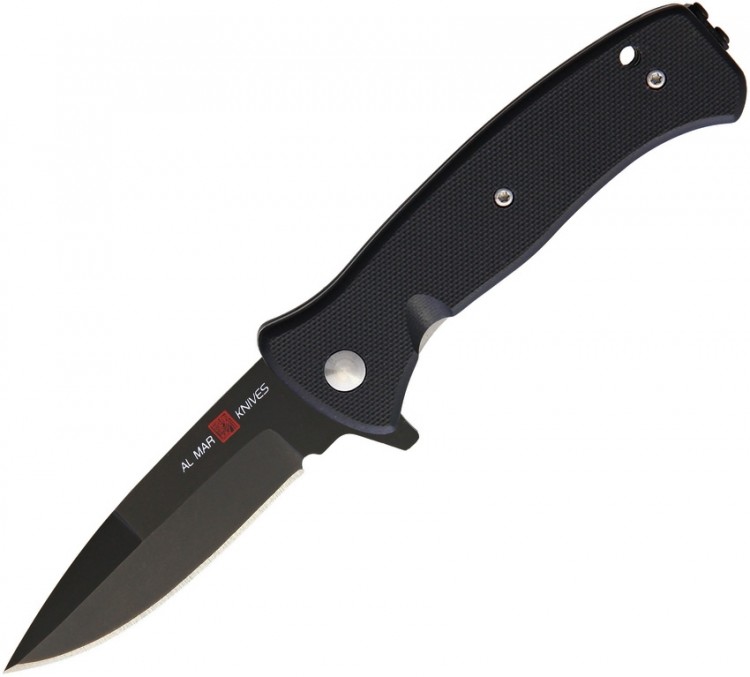 Складной нож Al Mar Mini SERE 2020 Linerlock folding knife black