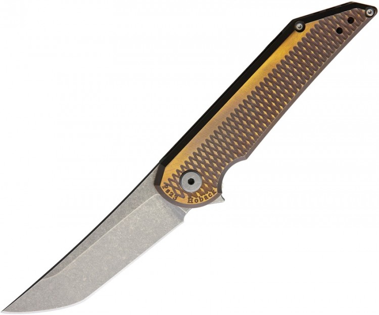 Складной нож Jake Hoback Knives Radford Framelock stonewashed